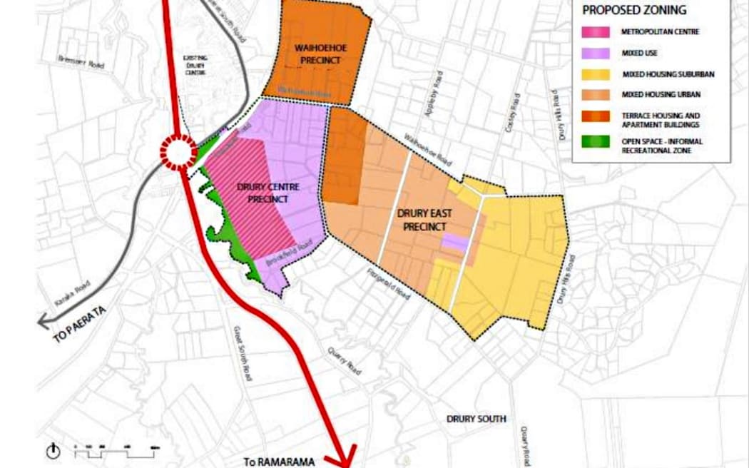 Drury rezoning projects