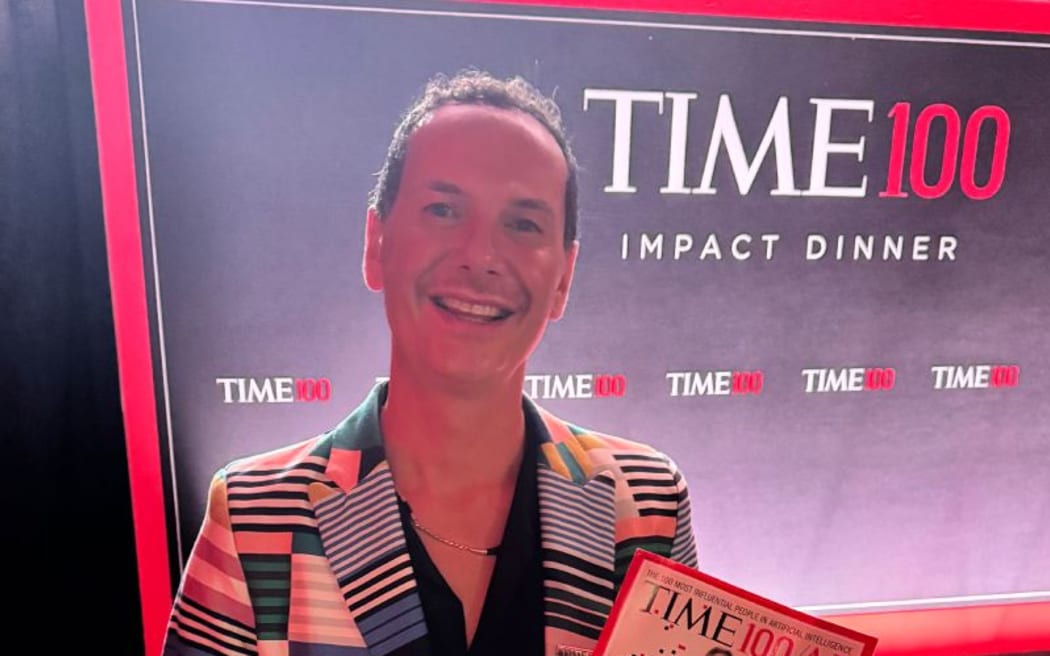 Peter-Lucas Jones attending the TIME100 Impact Dinner in San Francisco.