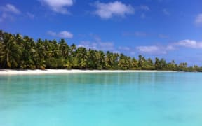 low-lying islands like Tapuaetai (One Foot Island) in the Cook Islands are at risk from sea level rise.