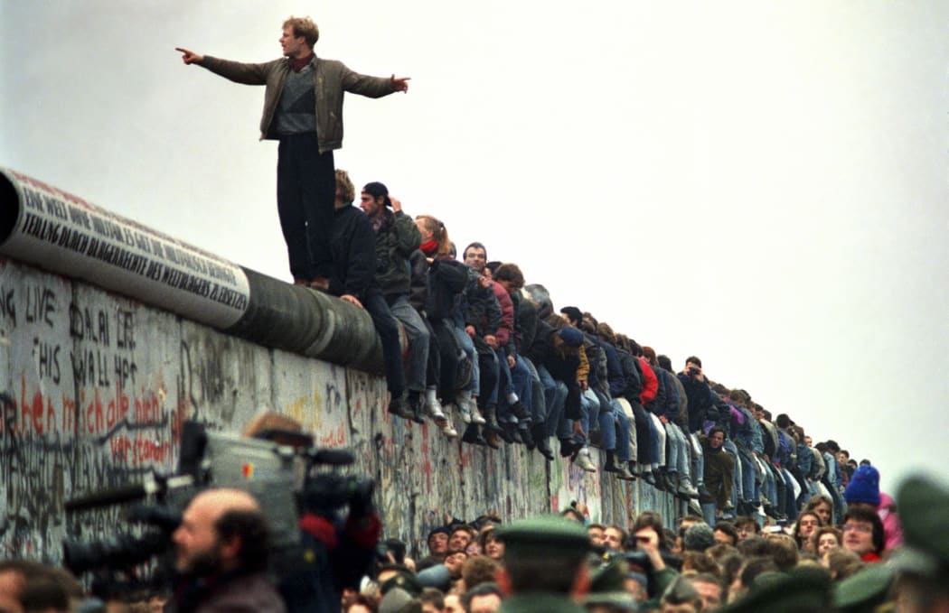 Berlin Wall- Levis is a heritage brand that transcends culture.