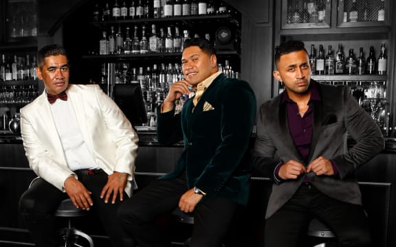 The Koi Boys: from left, Kevin Keepa, Danny Faifai and Nuz Ngatai.