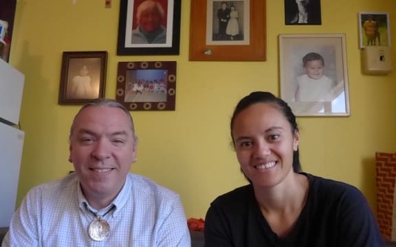 Jerod Tate and songwriter Tuirina Wehi