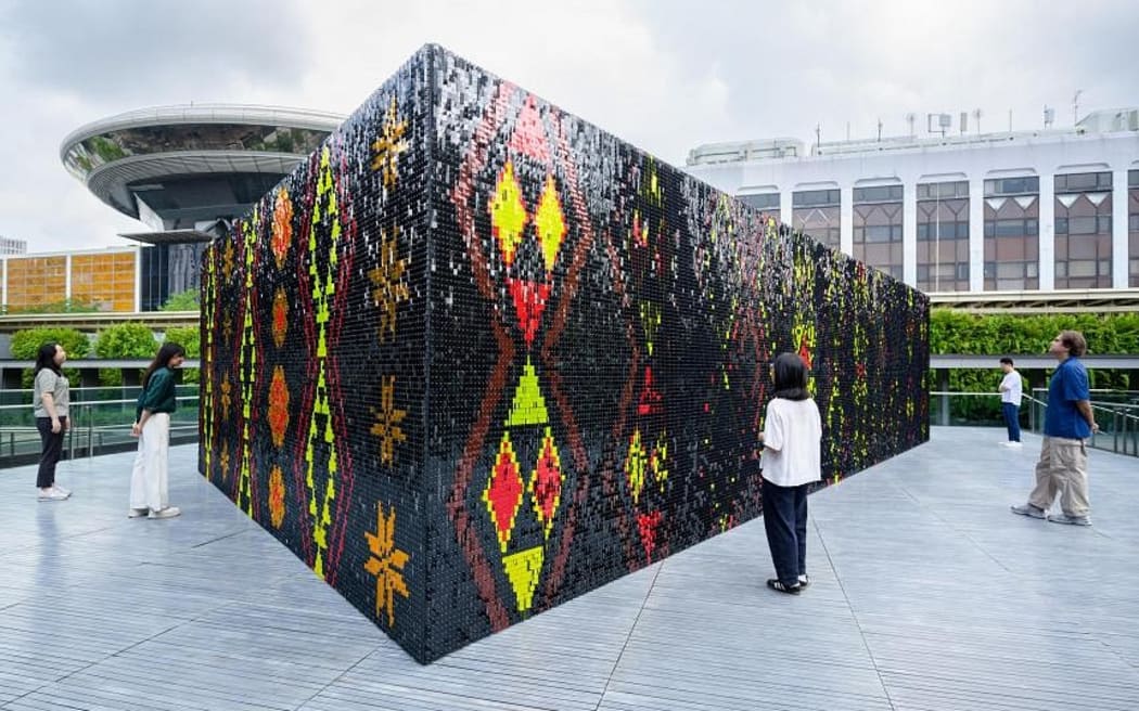 Glisten by Lisa Reihana at National Gallery of Singapore