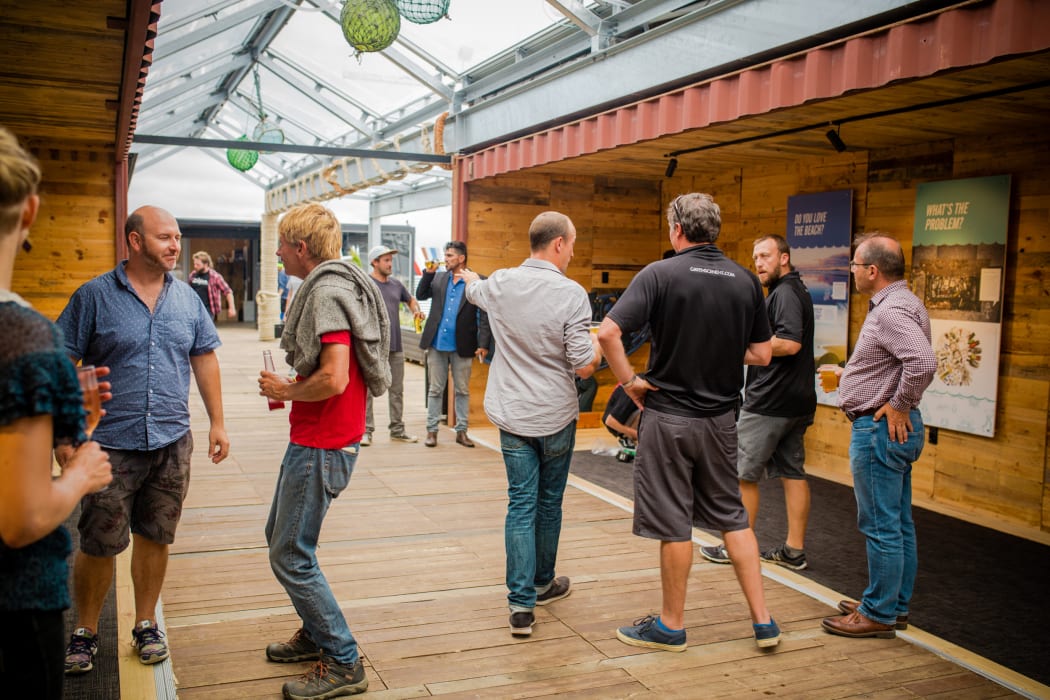 The Sustainable Coastlines Flagship Education Centre at the Wynyard Quarter in Auckland