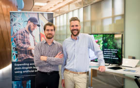 Geoffrey Roberts and Matthew Bartlett, the executive directors of a new initiative called Citizen AI, that Community Law Wellington is setting up to develop artificial intelligence projects for the public good.