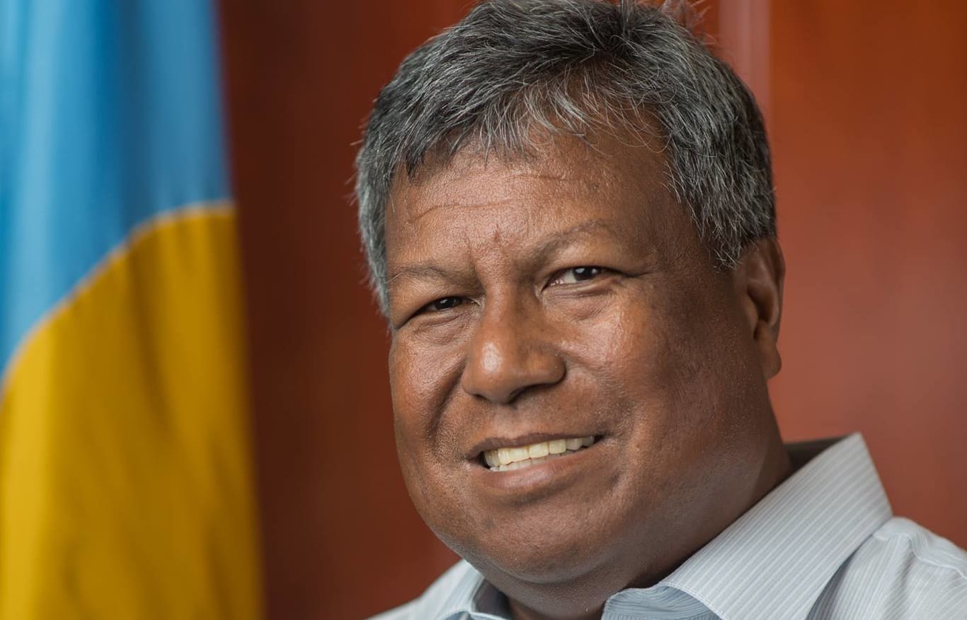 Palau Health Minister, Emais Roberts