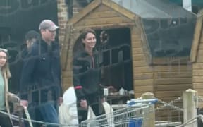 Screenshot of Sun newspaper images of William and Kate