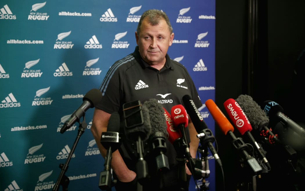 All Blacks coach Ian Foster.