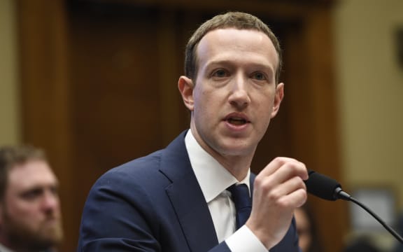 Facebook CEO and founder Mark Zuckerberg testifies during a US House Committee on Energy and Commerce hearing about Facebook on Capitol Hill in Washington, DC, April 11, 2018.