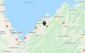 A slip in Nelson on State Highway 6, between Hira and Whangamoa, has shut the road.