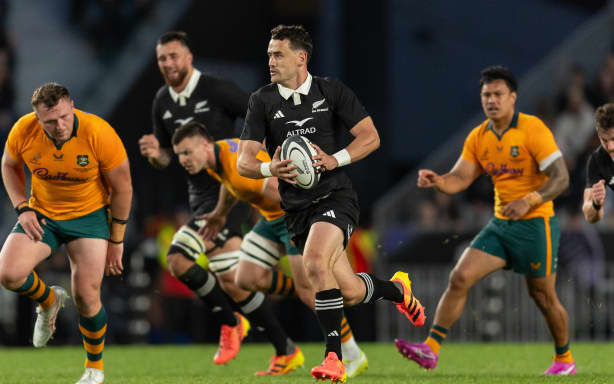 How the All Blacks' attack caught fire against the Wallabies | RNZ