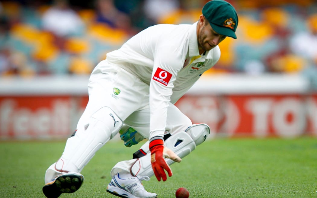 Australian wicketkeeper Matthew Wade