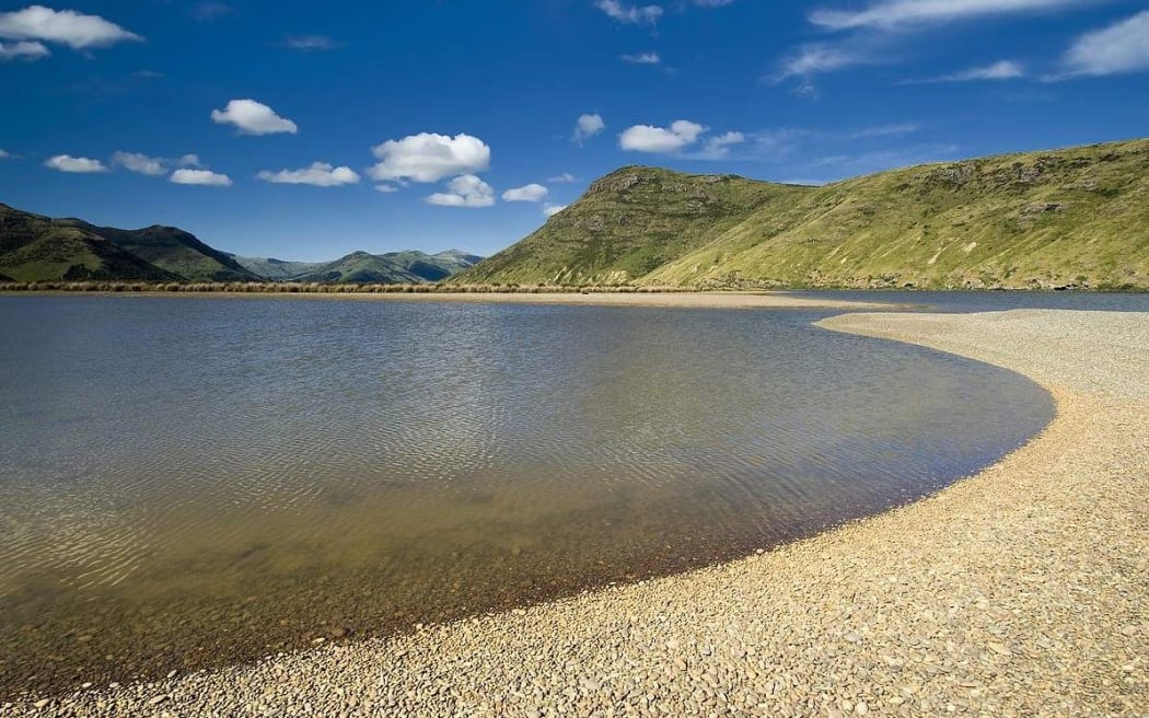 Te Wairewa, also known as Lake Forsyth, is pictured here in October 2006.
