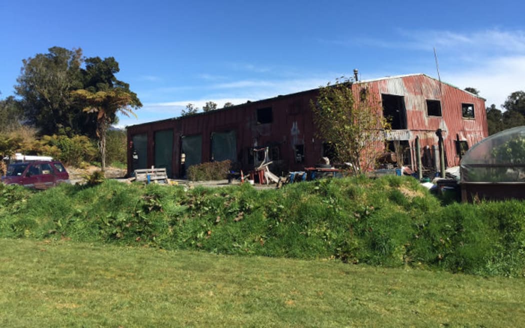 The Franz Josef property, as seen before the fire.