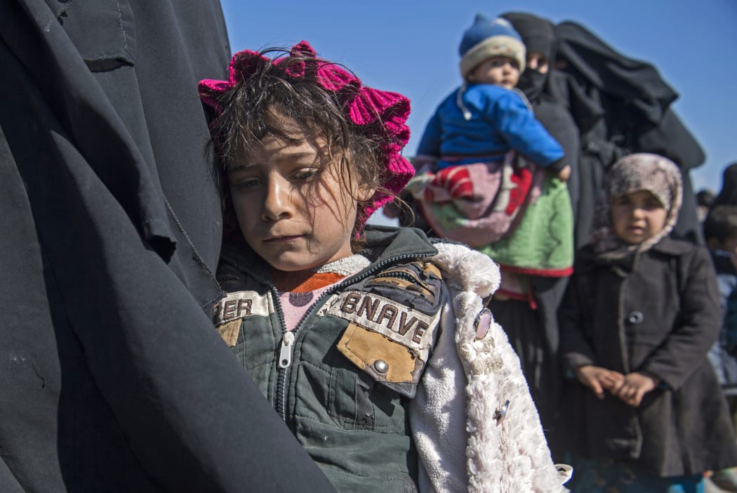 Some 20,000 people have fled Baghuz in recent weeks.