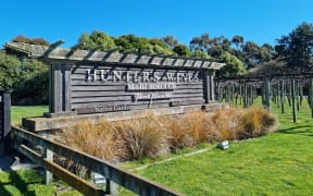 Hunter's Wines on Rapaura Road, Marlborough.
