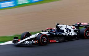 Liam Lawson at the Japan Grand Prix.