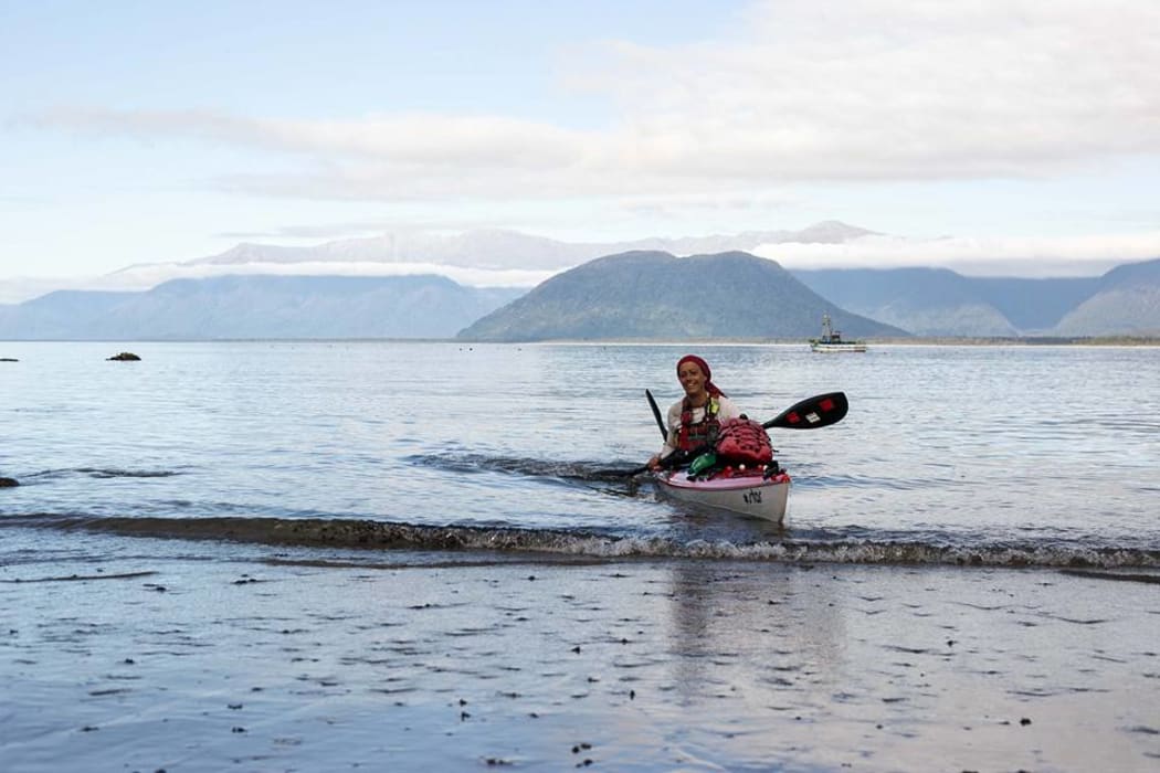 Lynn Paterson has spent 431 days on the water since setting off in October last year.
