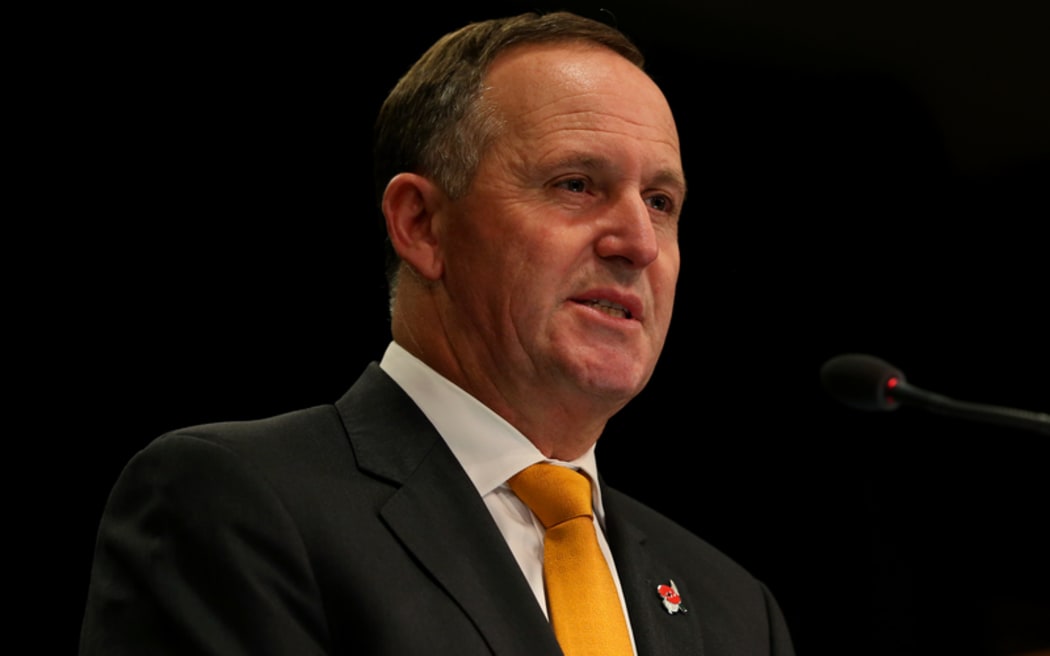 John Key at the Post Cabinet Conference, Monday 13th of April 2015.