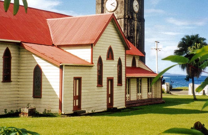 Sacred Heart Church in Levuka, Fiji
