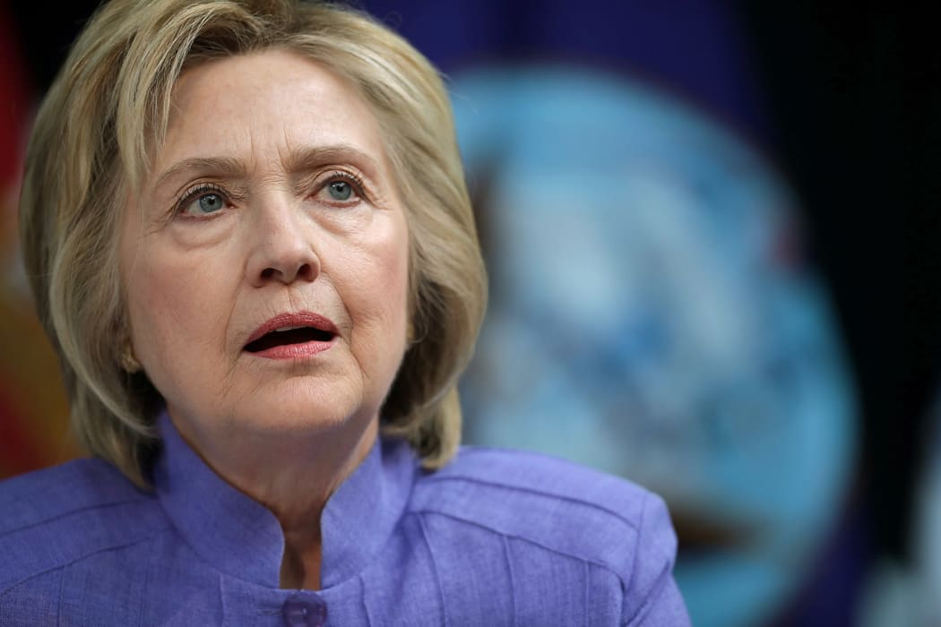 Democratic presidential candidate Hillary Clinton.