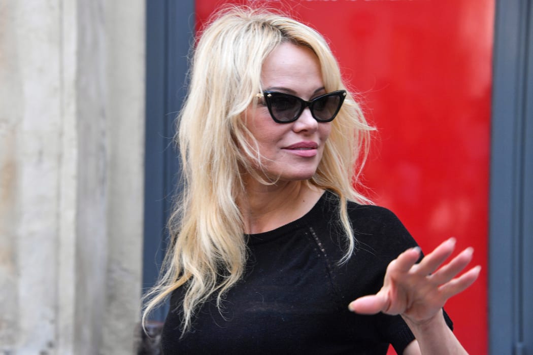 US-Canadian actress and animal protection activist Pamela Anderson.