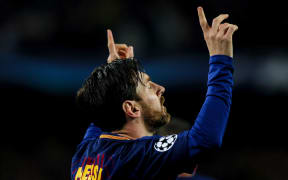 Lionel Messi of FC Barcelona.