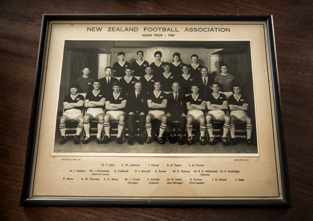 Ray Mears and Paul Rennell were team mates in the New Zealand soccer team that played Vietnam in 1967.