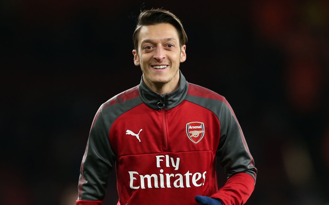 Arsenal midfielder Mesut Ozil.