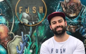 Anton Matthews, owners of a fish and chips shop in Christchurch