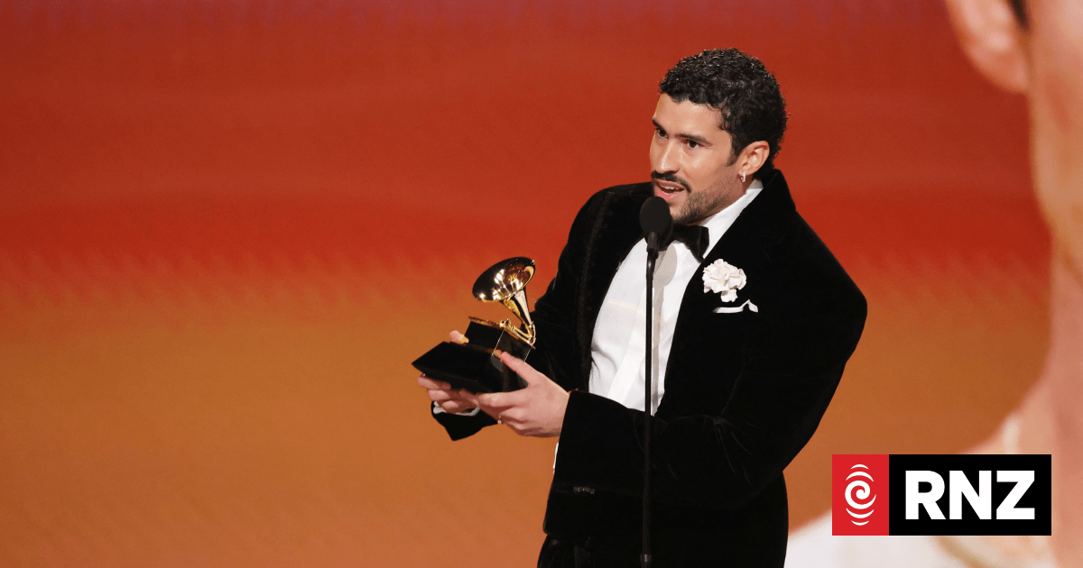 Bad Bunny uses Grammy Award win to protest ICE