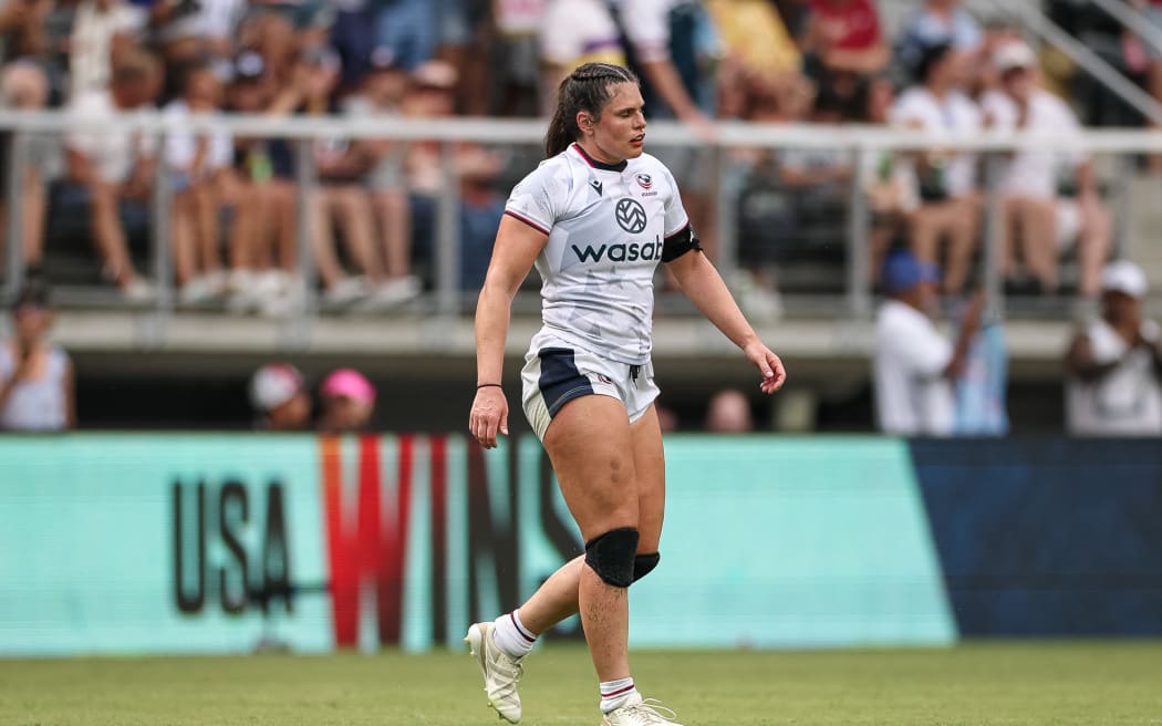 USA rugby player Ilona Maher.