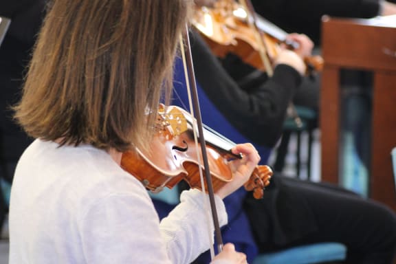 Israel in Egypt rehearsal, detail