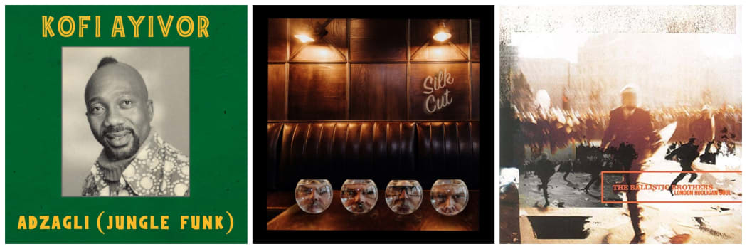 image of three album covers