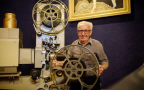 Des Savage worked as a projectionist for over 60 years.