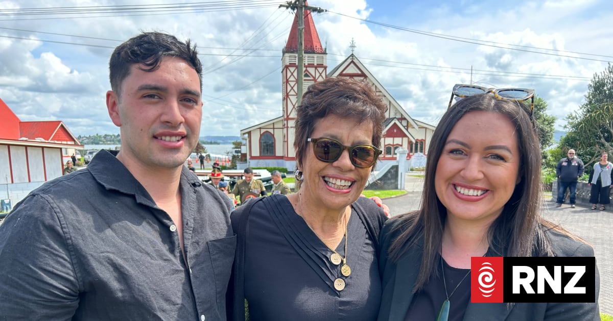 Sir Robert Gillies' tangi through the eyes of RNZ reporter Ashleigh ...