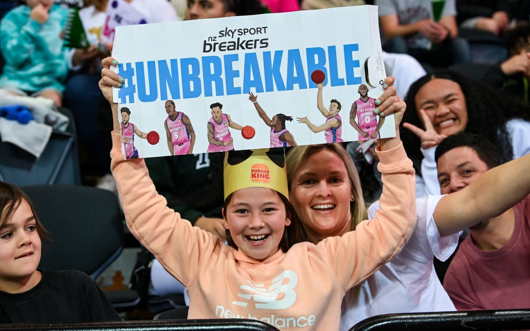 Breakers fans and supporters.