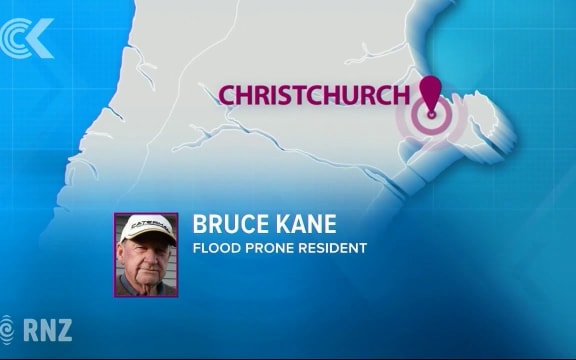 Christchurch man braces for home to flood for third time