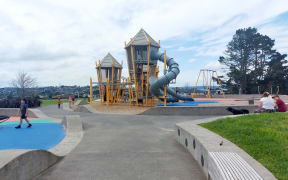 Aucklanders returned to playgrounds on the first day of step 1 of the government's new three-stage approach to easing restrictions