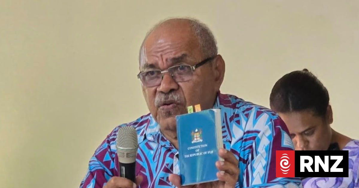 Rabuka associate appointed as Fiji's new Attorney-General, third since coalition took office