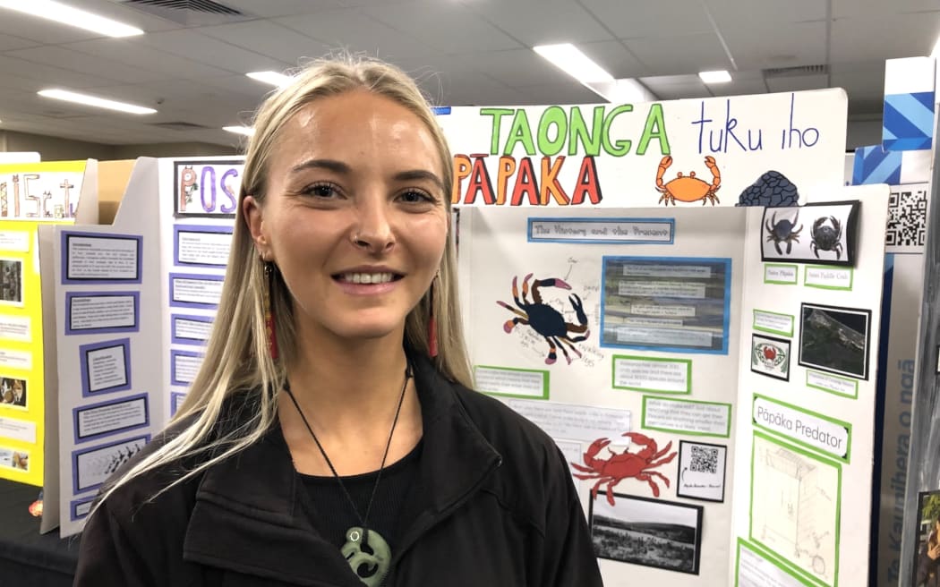 Te Arawa Lakes Trust environment officer Keeley Grantham.