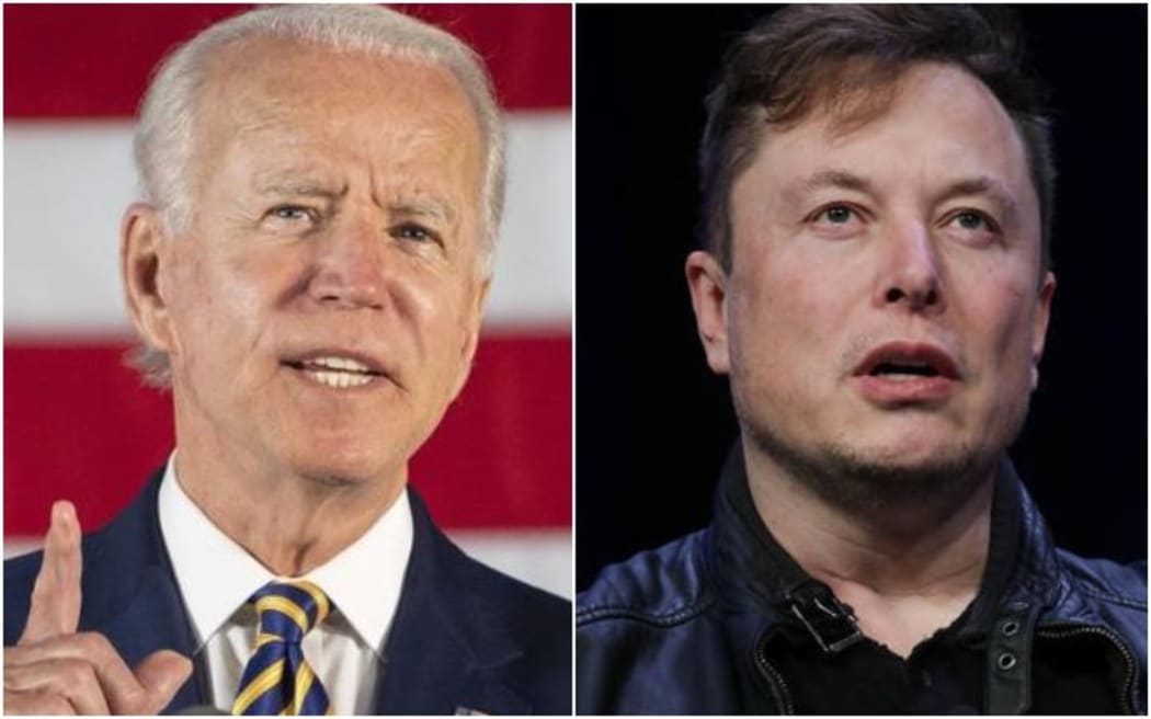 Democratic presidential candidate Joe Biden and Tesla Chief Executive Elon Musk's Twitter accounts were both hacked.