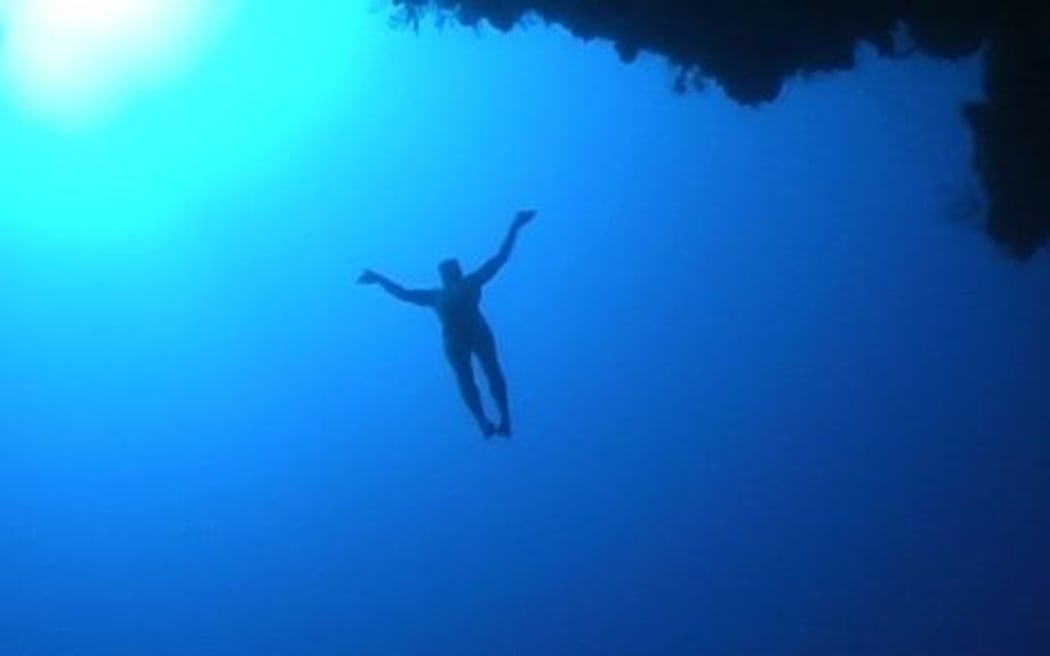World champion & world record holding freediver William Trubridge.