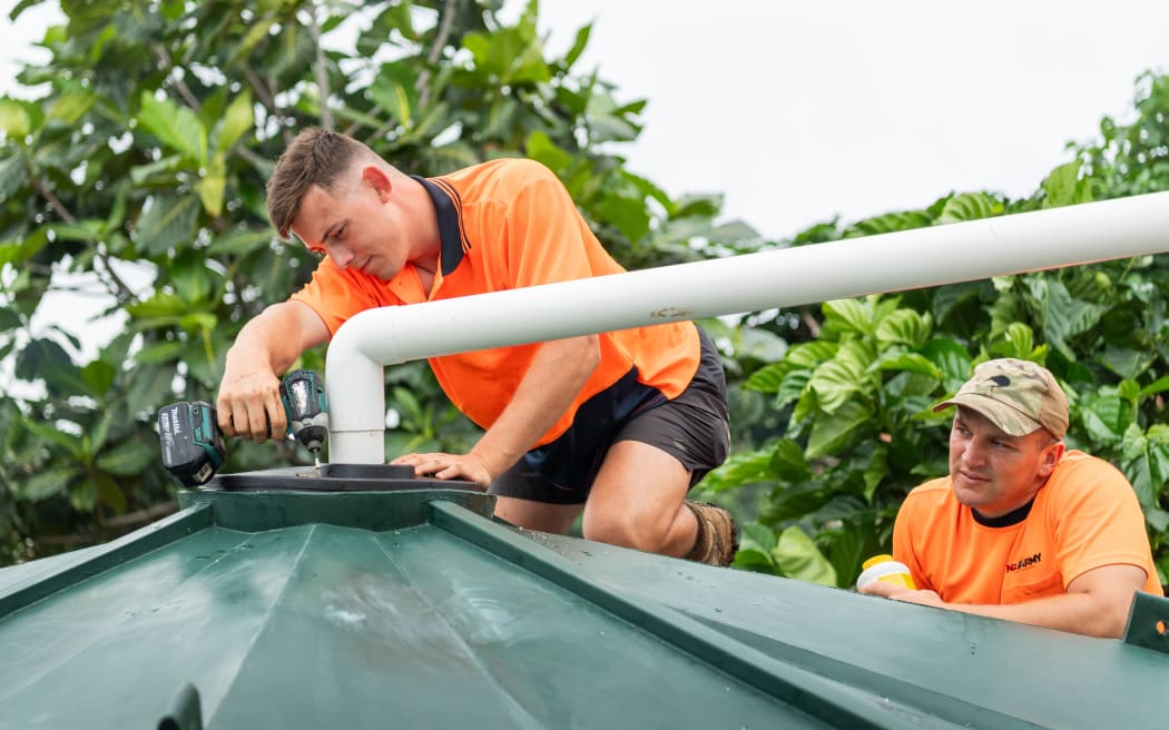 Skilled military tradespeople supported local projects that will help boost the Pacific kingdom’s resilience to natural disasters.
