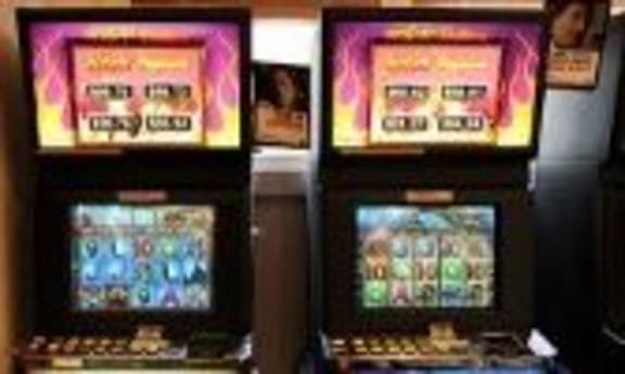 Poker machines.