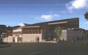 An artist's impression of what the new Chinese Embassy in Wellington would look like.