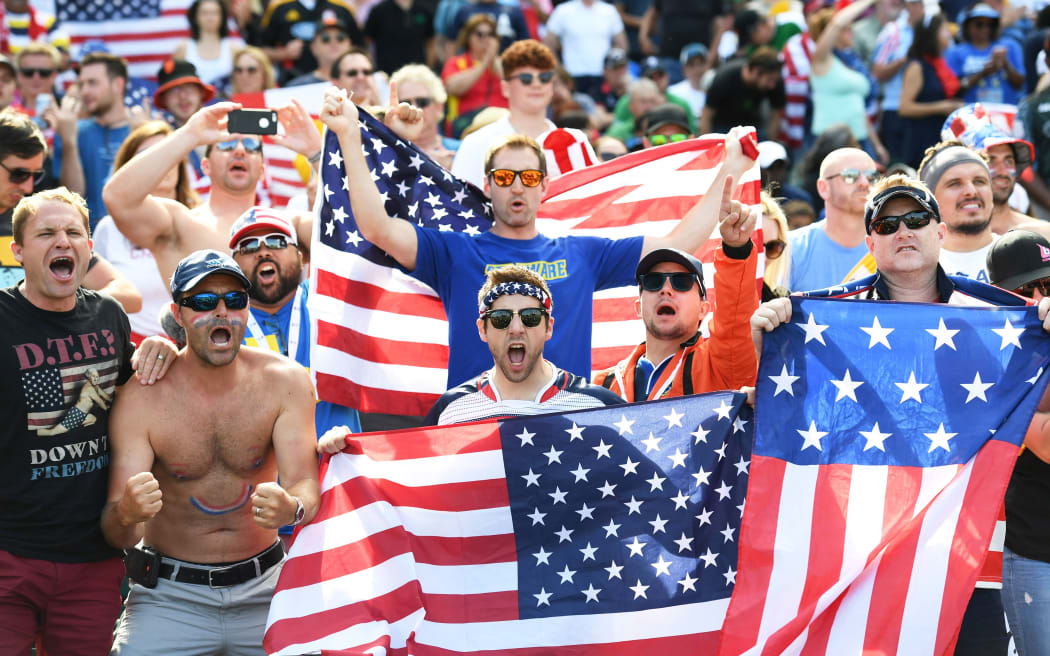 Rugby fans.