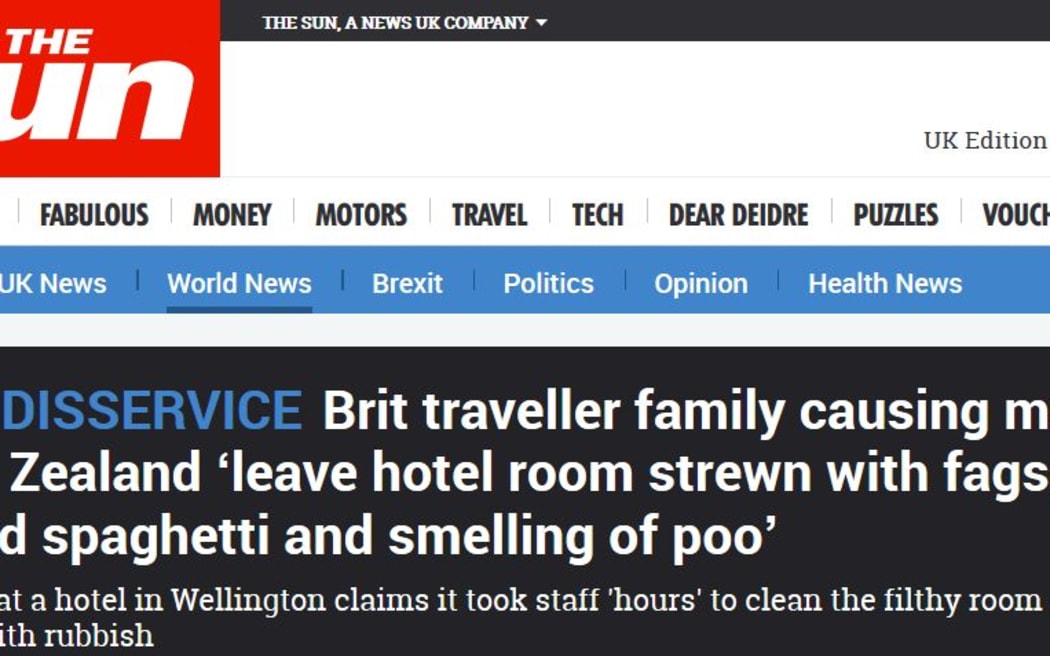 The Sun in the UK joins the pile-on.