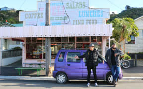 Mara TK and Troy Kingi with Purple Haze