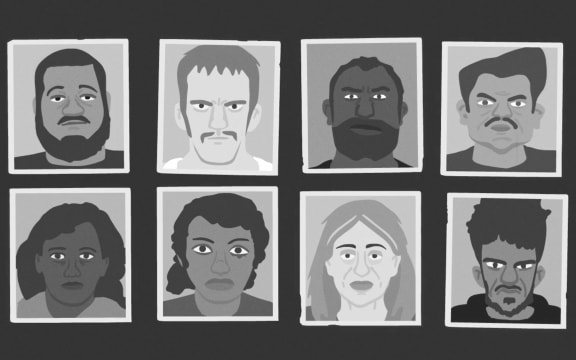Screen shot from RNZ animated explainer video Who's In Prison?